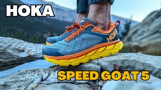 Hoka Speedgoat 5  la polyvalence au sommet du trail [upl. by Ibbor]