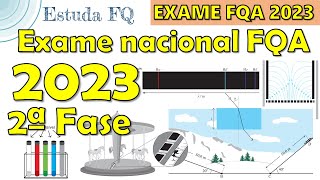 Live Exame Nacional Física e Química A 2023  Fase 2  Resolução completa FQA  2023 [upl. by Lelia]