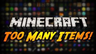 Minecraft Mod Review TOO MANY ITEMS Updated for 18 [upl. by Ahsekat]