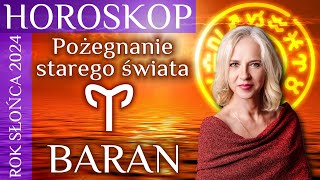 BARAN horoskop na NOWY ROK Słońca 2024 ❤️ 🌞 [upl. by Cornew]