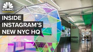 Instagrams NYC HQ Serves Free Booze And Gelato [upl. by Costin]