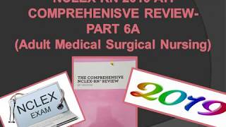 NCLEX RN ATI COMPREHENSIVE REVIEW PART 6A MED SURGE ABG electrolytes iv fluids and more [upl. by Dazhahs]