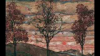 그림 같은 인생  에곤 실레  네 그루의 나무  egon schiele  vier baume 1917  egon schiele  four trees [upl. by Meris]