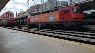 CP Class 5600  5611 departing Lisbon Santa Apolónia on 170524 [upl. by Hufnagel288]