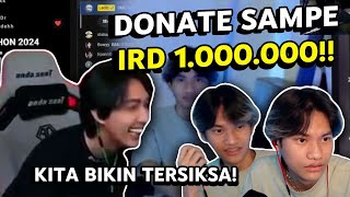 Kita Bikin Temen Kita Tersiksa Donate 1 JUTA Pas SUBATHON [upl. by Adelheid19]