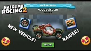 Hill Climb Racing I PURCHASED THE NEW OFFER ON THE NEW RAIDER VEHICLE HCR2 Gameplay [upl. by Perot]