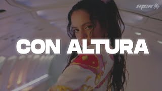 ROSALÍA J Balvin  Con Altura Letra ft El Guincho [upl. by Siurad]