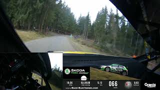 Jänner Rallye 2023  Onboard FABIA Rally2 SP 14 Michael Lengauer  Andreas Thauerböck P2 [upl. by Edelstein490]