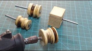 DIY Dremel Leather Burnisher  cheap amp easy [upl. by Uriel]