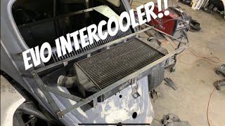 Turbo B18 Bug Custom Evo Intercooler [upl. by Noelyn]