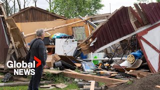 Tornado touches down in southwestern Quebec leaves residents reeling [upl. by Edson]