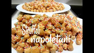 Struffoli napoletani ricetta tipica facile e veloce [upl. by Denise673]