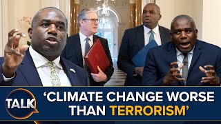 Climate Change Bigger Threat Than Terrorism  Labours David Lammy BLASTED Over Net Zero [upl. by Caye]