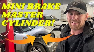 BMW MINI Brake Master Cylinder Replacement [upl. by Irmine]