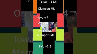 Allens Week 12 College Picks footballpicks ncaafootball [upl. by Haym]