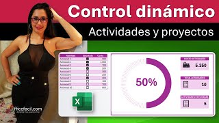 Control de actividades en excel 📝 [upl. by Ahsikad]