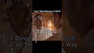 Top memes of 2024 😂 shorts mrbeast cobrakai memes [upl. by Axia]