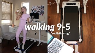 How Much I WALK While Working 95  Work From Home Vlog [upl. by Giarg]