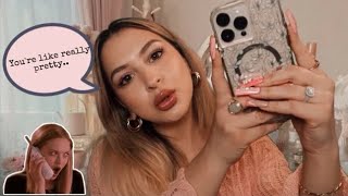 ASMR Karen Mean Girls does your makeup for a Hot Date 💋🍒🤔 [upl. by Haile]