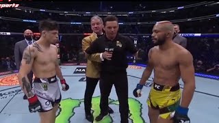 UFC 270 Brandon Moreno VS Deiveson Figueiredo 3 [upl. by Rovner]