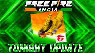 TONIGHT UPDATE OF FREE FIRE INDIA 13 OCTOBER [upl. by Hamlani]