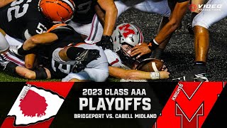 BRIDGEPORT INDIANS VS CABELL MIDLAND KNIGHTS  HIGH SCHOOL FOOTBALL [upl. by Brenden]