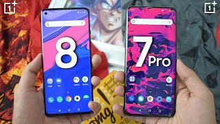 OnePlus 8 vs OnePlus 7 Pro Full Comparison  SPEED TEST  CAMERA Review  Which to Buy [upl. by Geanine]