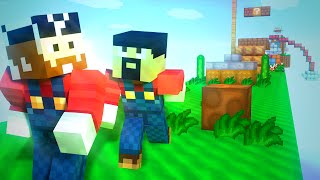 SUPER MARIO MINECRAFT CHALLENGE [upl. by Gruchot]