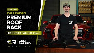 How to Install 2024 Tacoma Roof Rack  Cali Raised LED [upl. by Linden124]