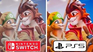 Nikoderiko the Magical World PS5 vs Nintendo Switch Graphics Comparison [upl. by Londoner]