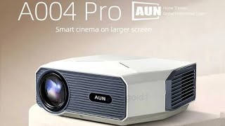 PROYECTOR AUN A004 PRO REVIEW [upl. by Zevahc483]