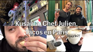 Unos Tacos Chef Julien y Yayoi Kusama en Paris  gwabir [upl. by Briana207]