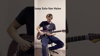 Jump Solo VanHalen shabatguitars music cover rock vanhalen guitar guitarsolo ​80s [upl. by Lenor303]