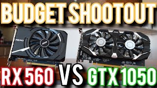 RX 560 vs GTX 1050 Can AMD Still Compete [upl. by Rochell683]