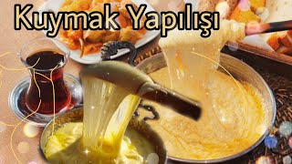 UZADIKÇA UZAYAN 👍 KARADENİZ LEZZETİ 😋KUYMAK TARİFİ 👌💯KUYMAK Muhlama Nasıl Yapılır Pratik Kuymak [upl. by Harper37]