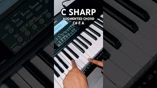 C Sharp Augmented Chord chords learnmusic shortsyoutube [upl. by Remliw]