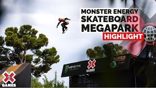 Monster Energy Skateboard MegaPark HIGHLIGHTS  X Games 2022 [upl. by Ihcalam118]