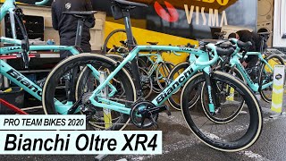 Bianchi Oltre XR4  The Best Looking Team Bike of 2020 [upl. by Garnett]