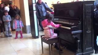 Adelaide age 6 Playing Air by Bach amp Elegie for ABRSM Grade 5 Exam [upl. by Odom368]