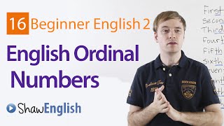 How to Express English Ordinal Numbers [upl. by Alraep940]