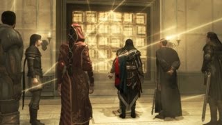 Codex Pages Deciphered Ezio Mario Paola Machiavelli Gather at Villas Wall Assassins Creed 2 [upl. by Majka407]