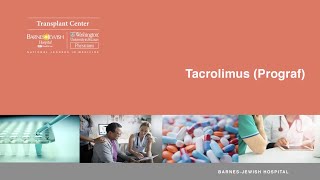 Tacrolimus Prograf – Prescription Medication Instructions for PostTransplant Patients [upl. by Francie]