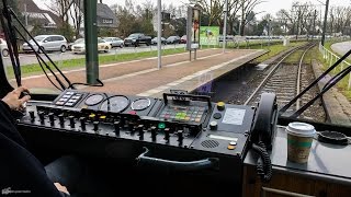 Stadtbahn Düsseldorf Führerstandsmitfahrt Line U78 [upl. by Chappy]