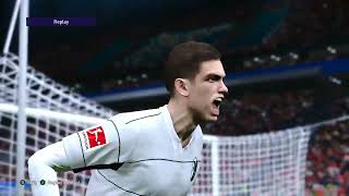 Bayer Leverkusen  Freiburg football Gameplay Pes 2021 [upl. by Telrahc]