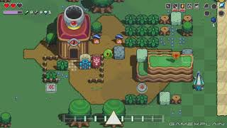 5 Minutes of Cadence of Hyrule Gameplay DIRECT FEED Cucco Attack [upl. by Gertrudis]