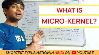 What is Microkernel   In Hindi  OS  5MinutesProgramming [upl. by Kling]