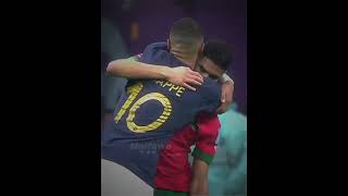 mbappe 🤝 hakimi football mbappe hakimi kylianmbappe achrafhakimi goats friendship [upl. by Yadrahc]