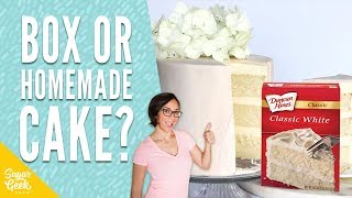 How to Make Boxed Cake Mix Taste Like Homemade [upl. by Attenna76]