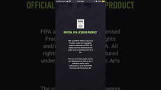 FIFA 22 Companion App  how to install on iPhone [upl. by Yrrac]