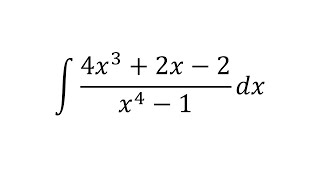 Frações parciais Integral nº 50  Exercícios de Integrais matemática [upl. by Nissie]